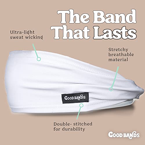Sweatband for Men and Women - Unisex Headband That Wicks Moisture and Eliminates Excess Sweat - Running, Sports, Cycling, Football, Triathlons, Construction, Yoga and More